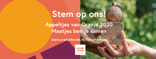 Stem op Fietsmaatjes.NL voor een Appeltje van Oranje!