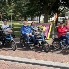 Dahliamozaieken fietstocht Hillegom