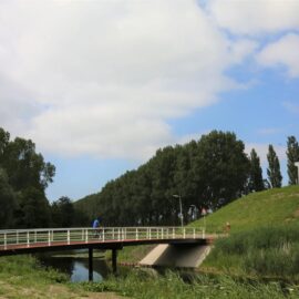 Fietsroute Waterliniepad batterij aan de Ijweg