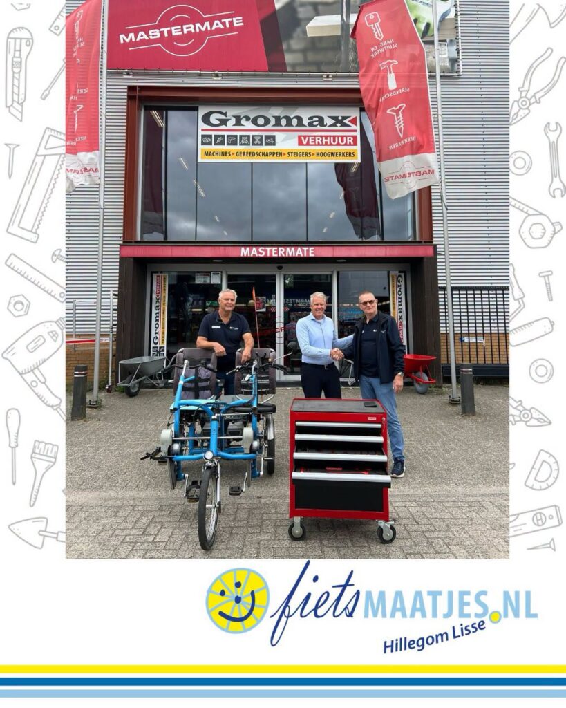 Mastermate doneert gereedschapswagen